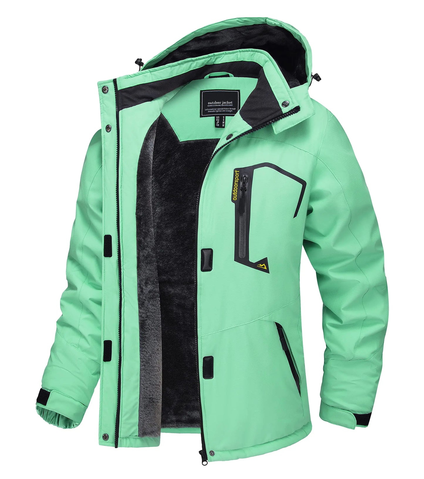Jaqueta Parka Impermeável Feminina