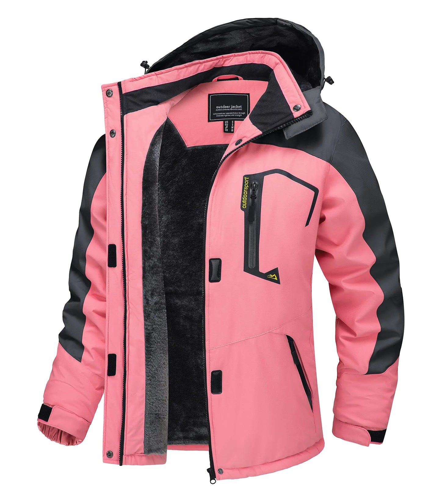 Jaqueta Parka Impermeável Feminina