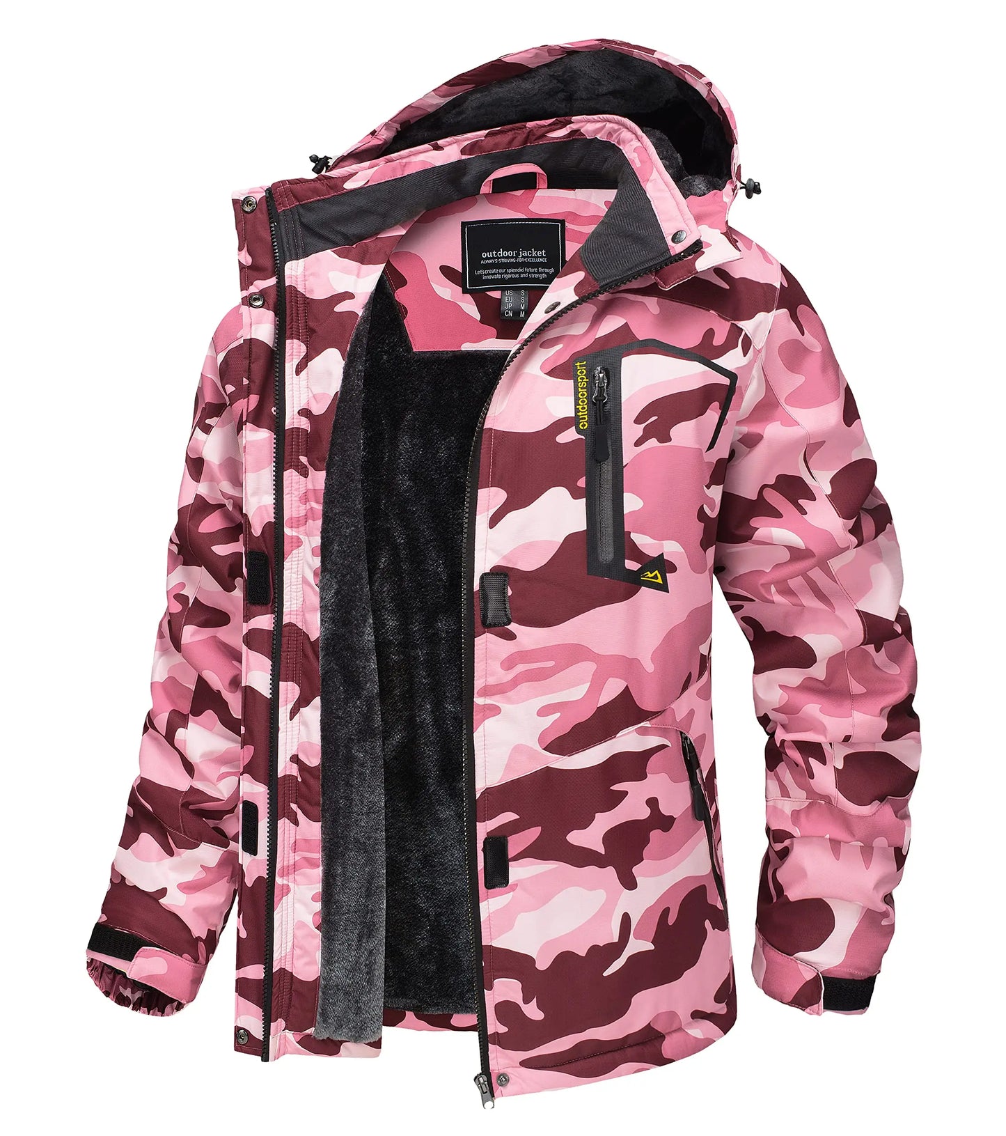 Jaqueta Parka Impermeável Feminina