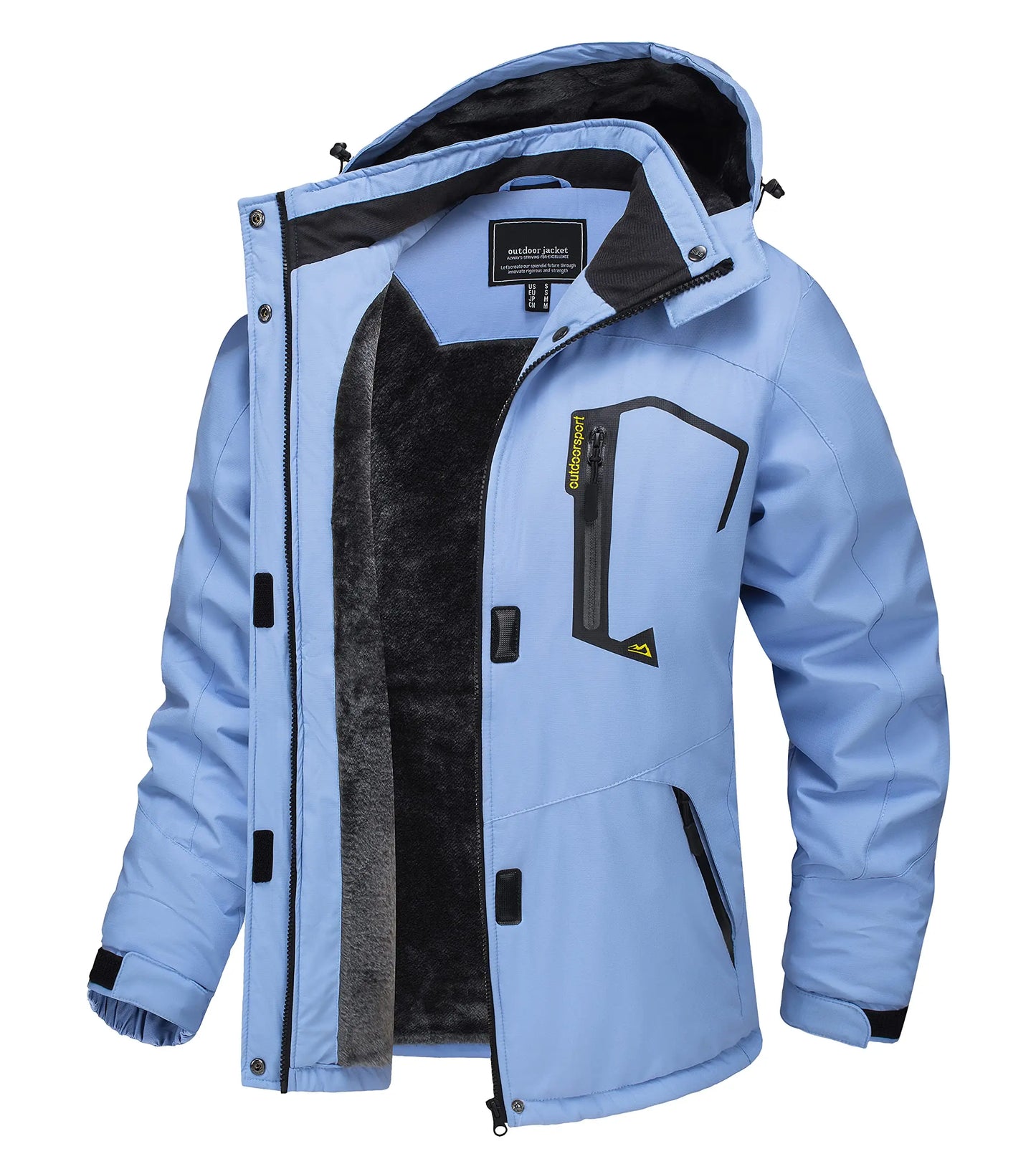 Jaqueta Parka Impermeável Feminina