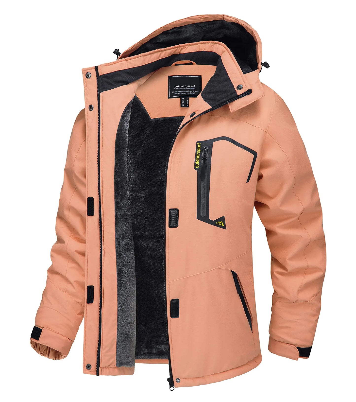 Jaqueta Parka Impermeável Feminina