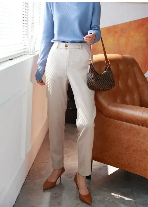 Calça Feminina Harem Cintura Alta