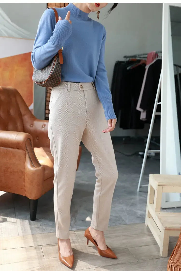 Calça Feminina Harem Cintura Alta