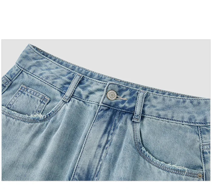 Semir-Saia jeans feminina, fenda alta, design de corte reto, nova chegada, verão, 2022