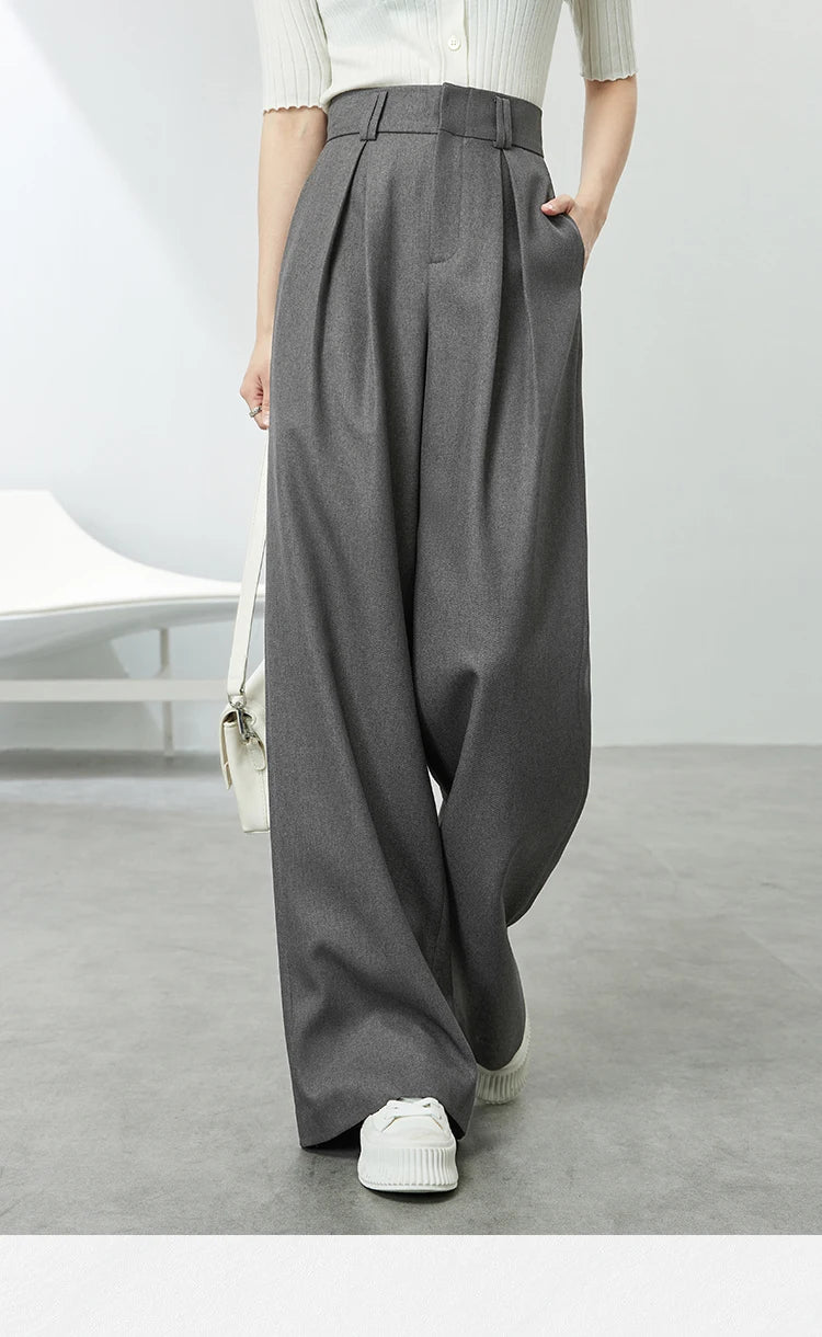 Calça Wide Leg Savoir Alfaiataria