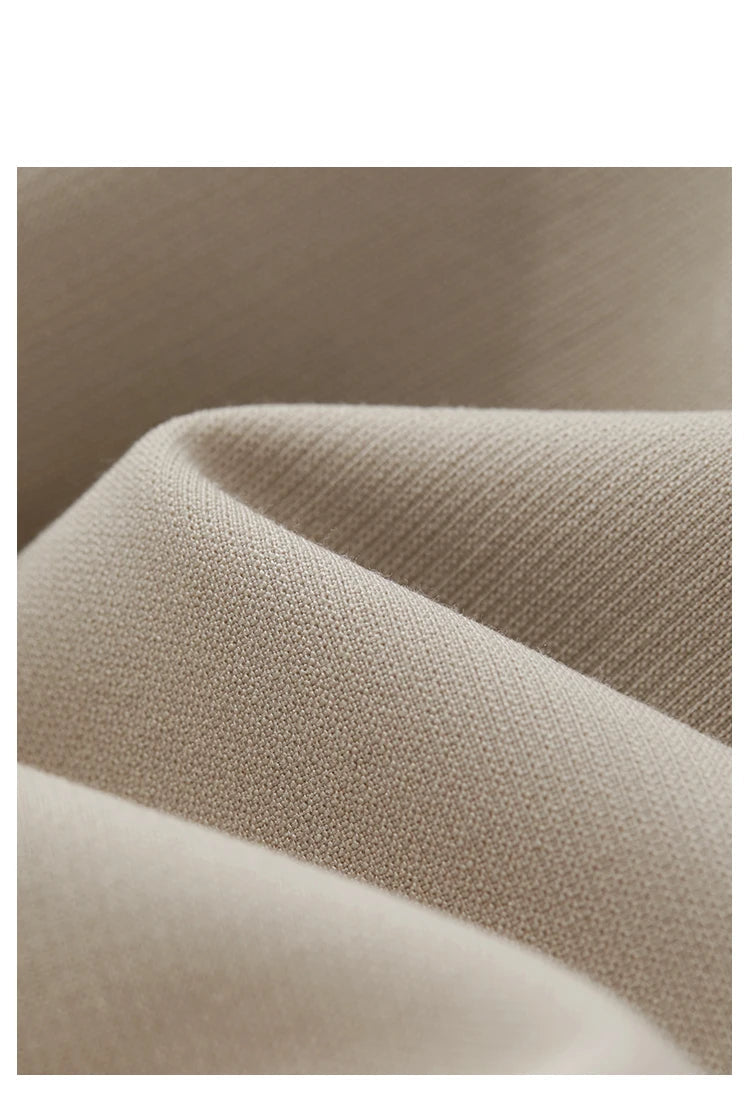 Calça Pantalona Feminina Minimal Spring – Plissada & Cintura Alta - AlmaChic