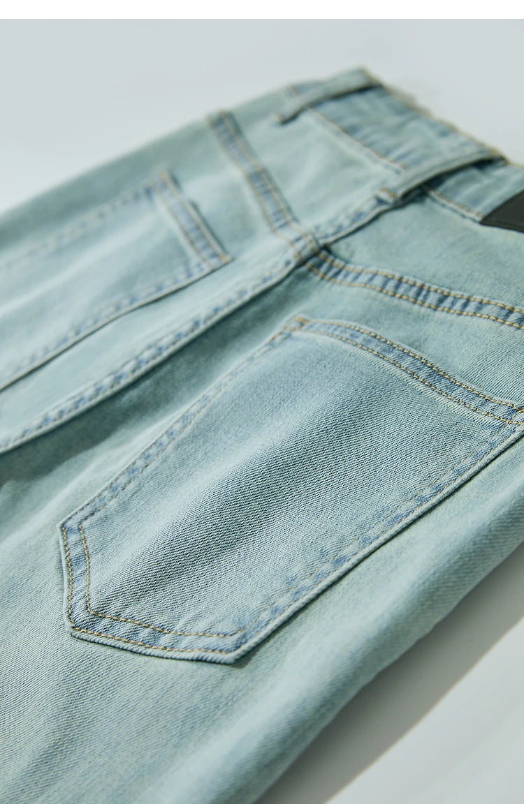 Jeans Calça Feminina Vintage Azul - AlmaChic