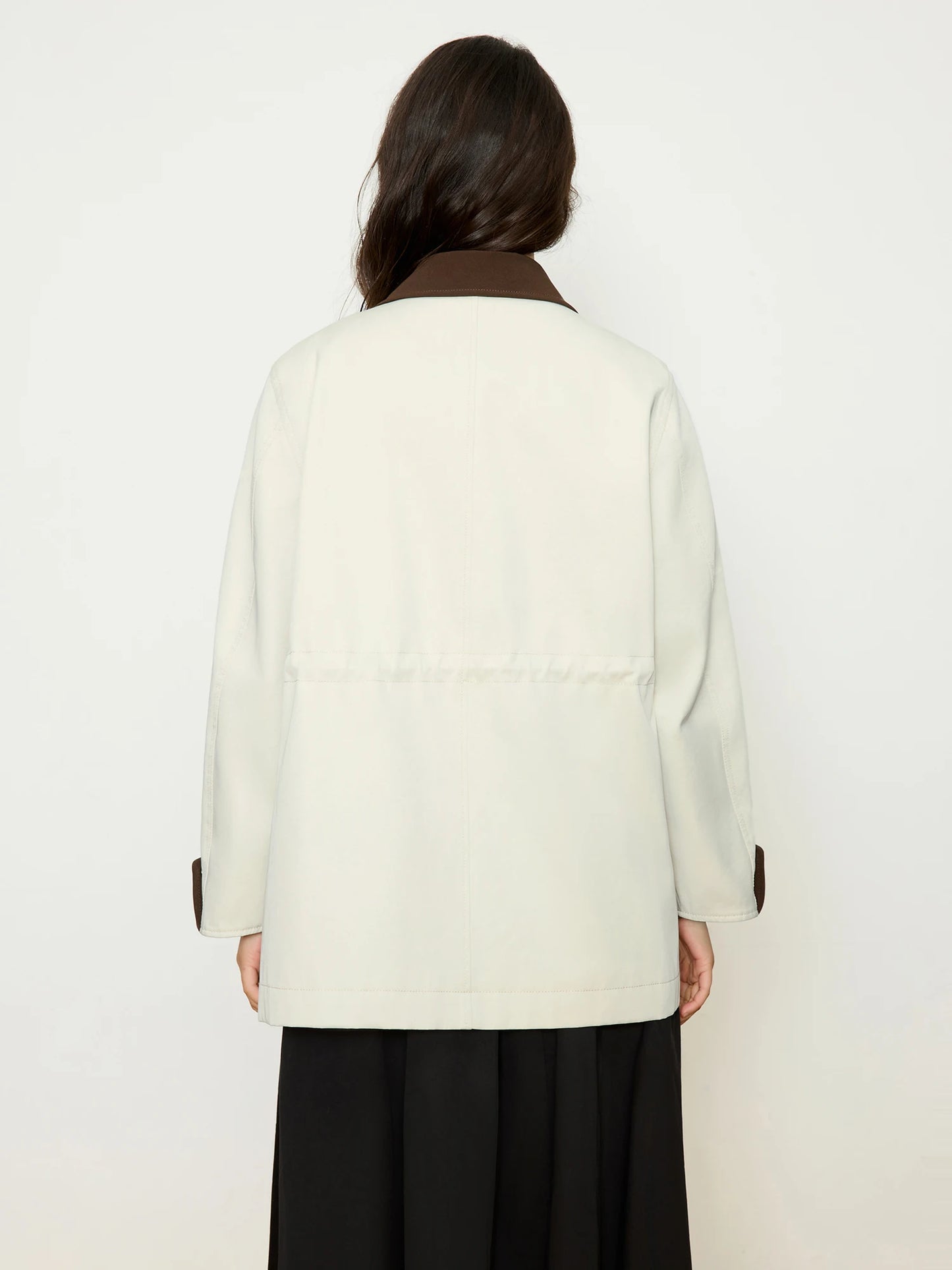 Trench Coat Bege Soft Silhouette - AlmaChic