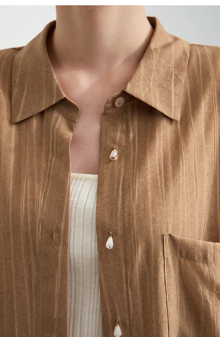 Camisa Minimal Alvo - AlmaChic