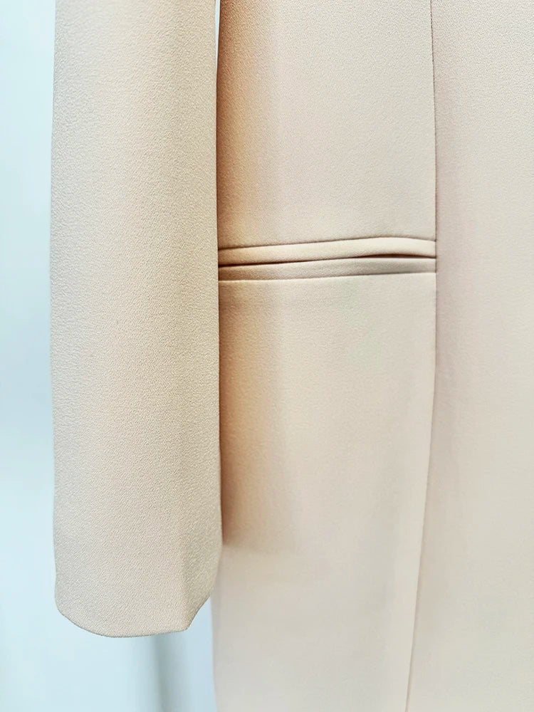 Vestido Elegante Longo Floréal Lumière – Luxo Artesanal e Sofisticação Atemporal - AlmaChic