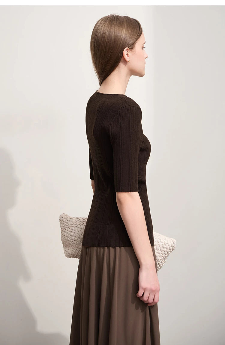 Blusa Veil Drop Minimal - AlmaChic