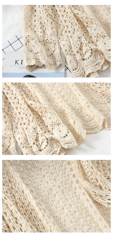 Cardigan de Renda Elegante e Sofisticado - AlmaChic