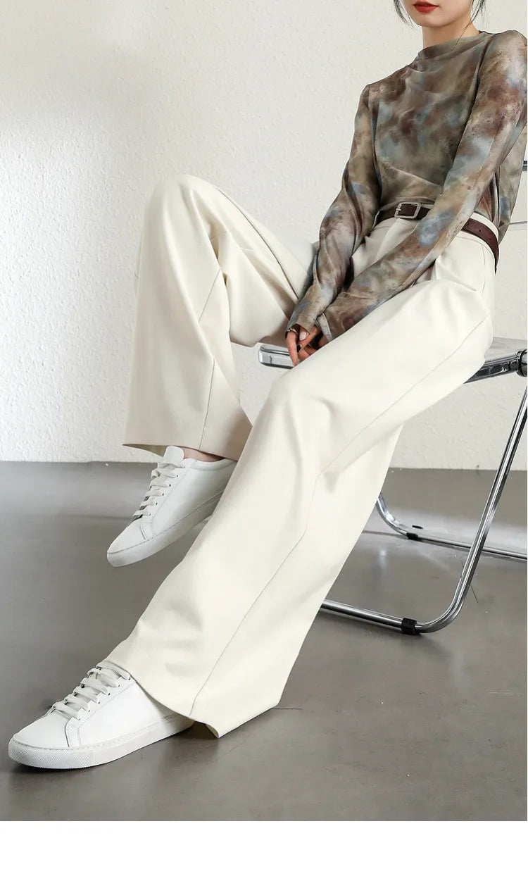 Calça Wide Leg Savoir Alfaiataria