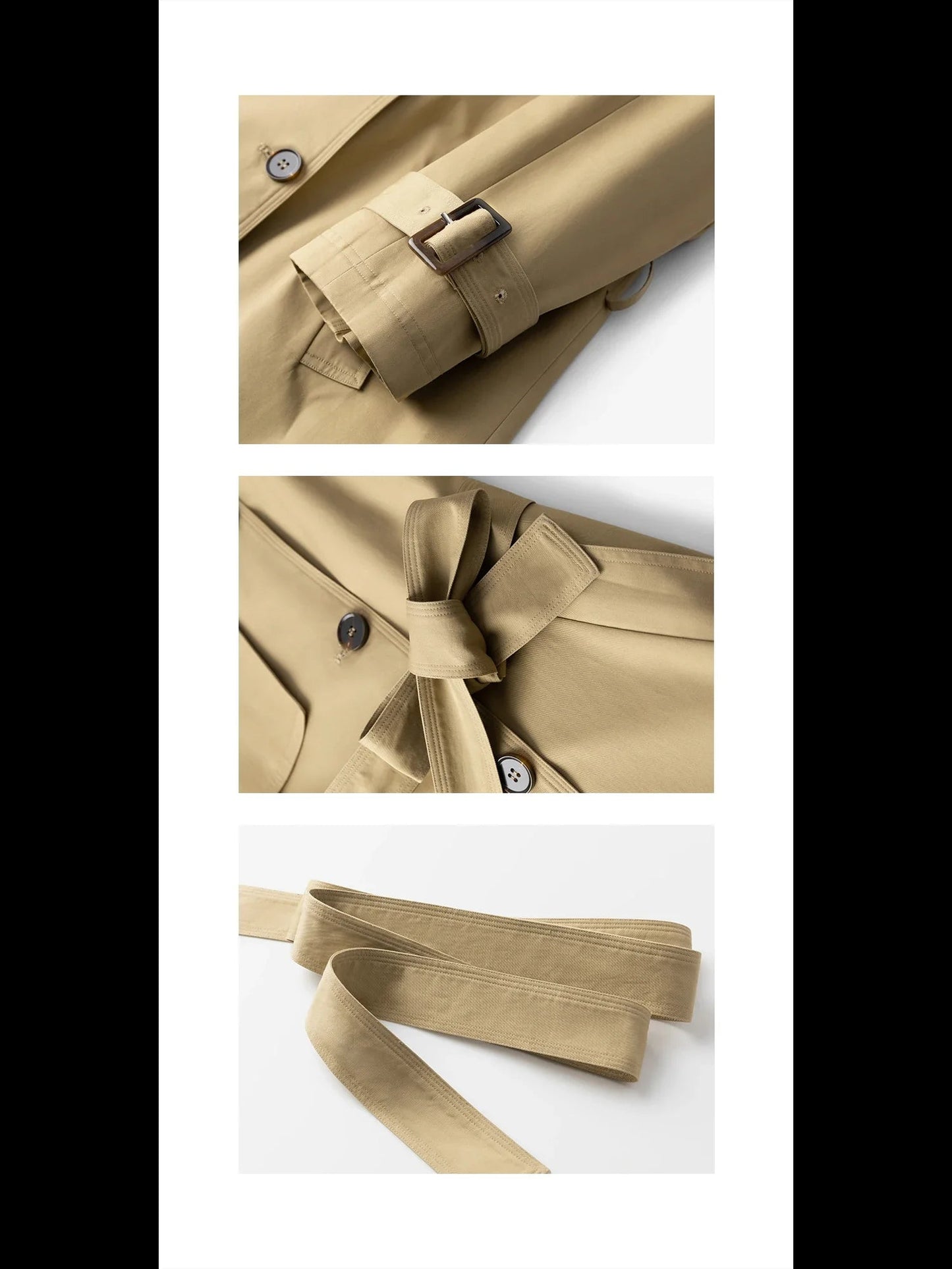 Trench Coat Feminino Alana Elegance - AlmaChic