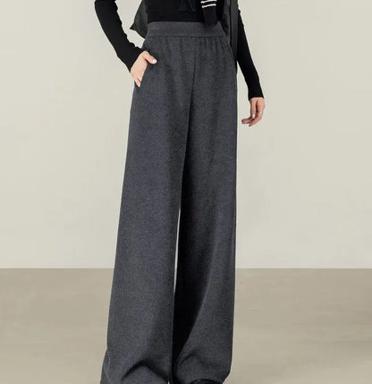 Calça de Lã Feminina Céline — Conforto Inteligente para Dias Frios