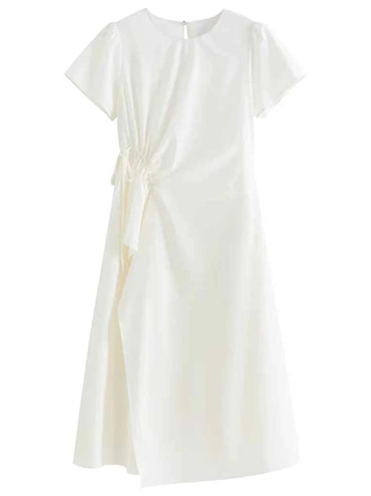 Vestido Midi Feminino Linha A Conforto Essencial Claire