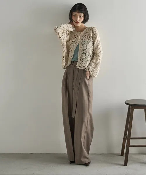 Cardigan de Crochê Rendado Lia Bohème – Leve, Versátil & Atemporal