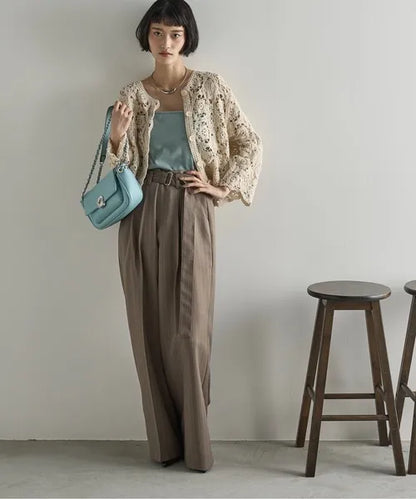 Cardigan de Crochê Rendado Lia Bohème – Leve, Versátil & Atemporal