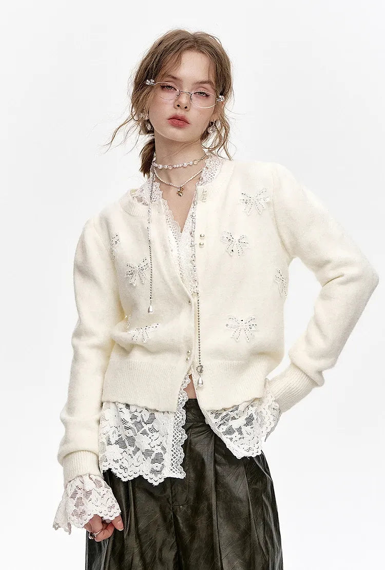 Blusa de Renda Feminina Elegância Suave Claire