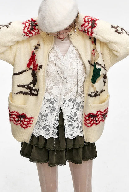 Blusa de Renda Feminina Elegância Suave Claire