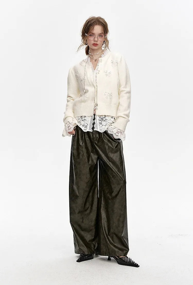 Blusa de Renda Feminina Elegância Suave Claire