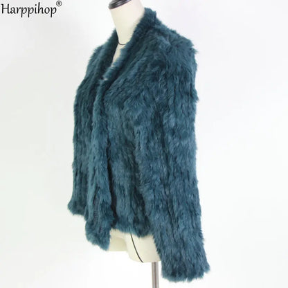 Casaco de Pele de Coelho Feminino Harpp - AlmaChic