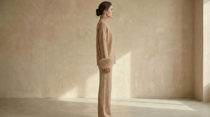 Conjunto Feminino Inverno Luxo Camille Fur