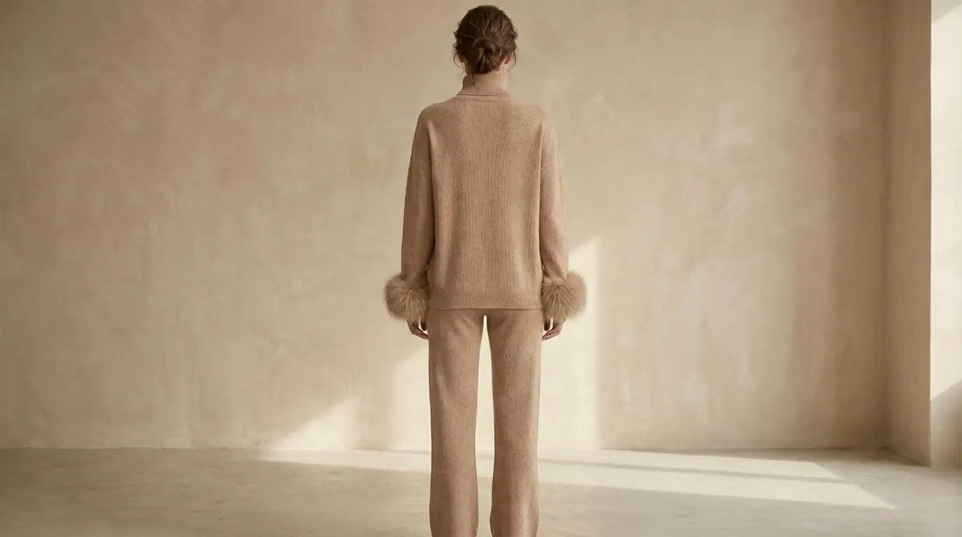 Conjunto Feminino Inverno Luxo Camille Fur