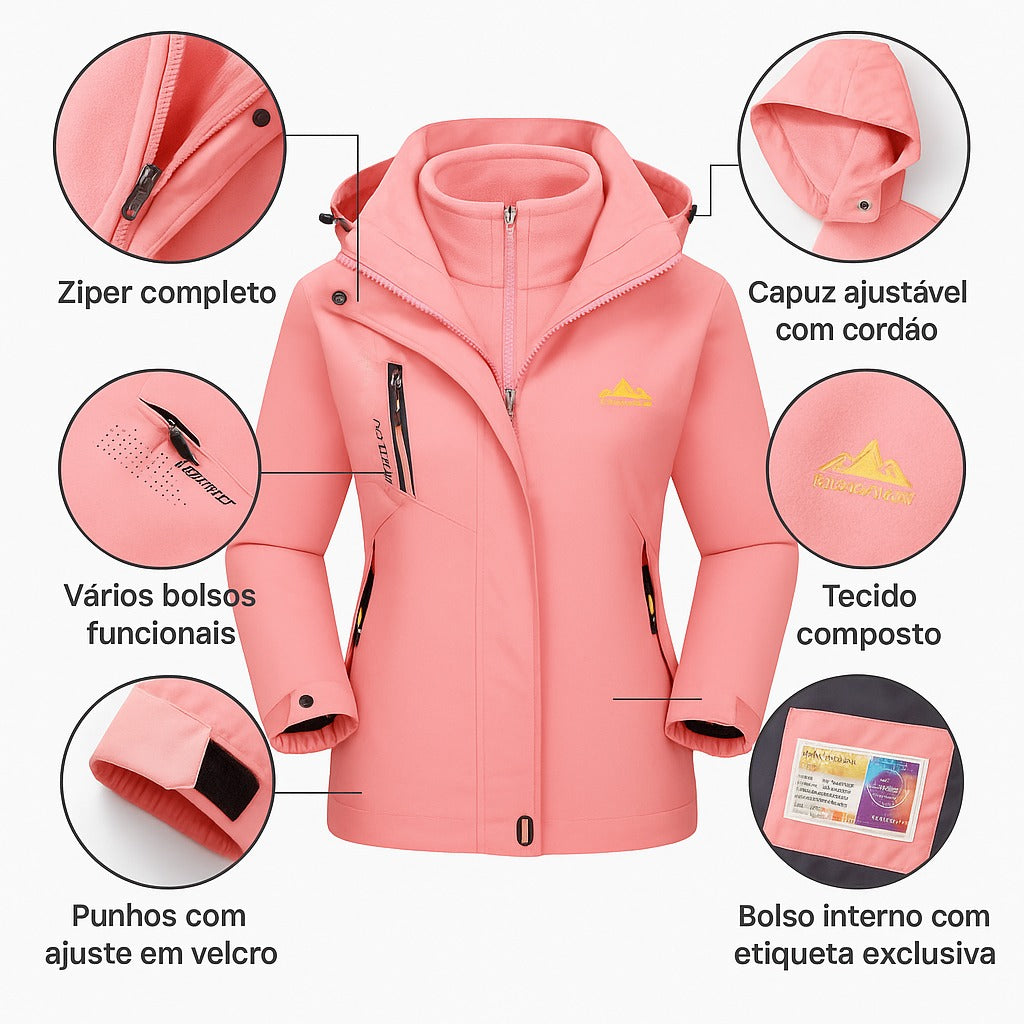 Jaqueta Prestige 3 em 1 - AlmaChic
