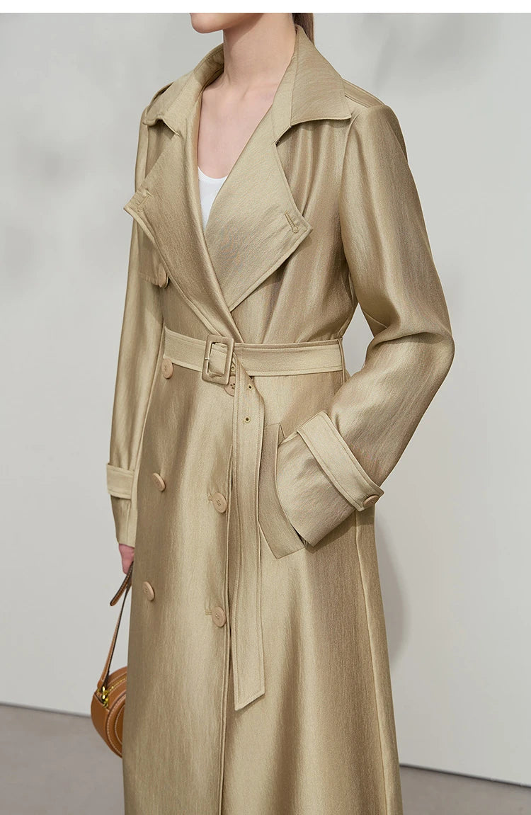 Trench Coat Feminino Madelyn Elegance - AlmaChic