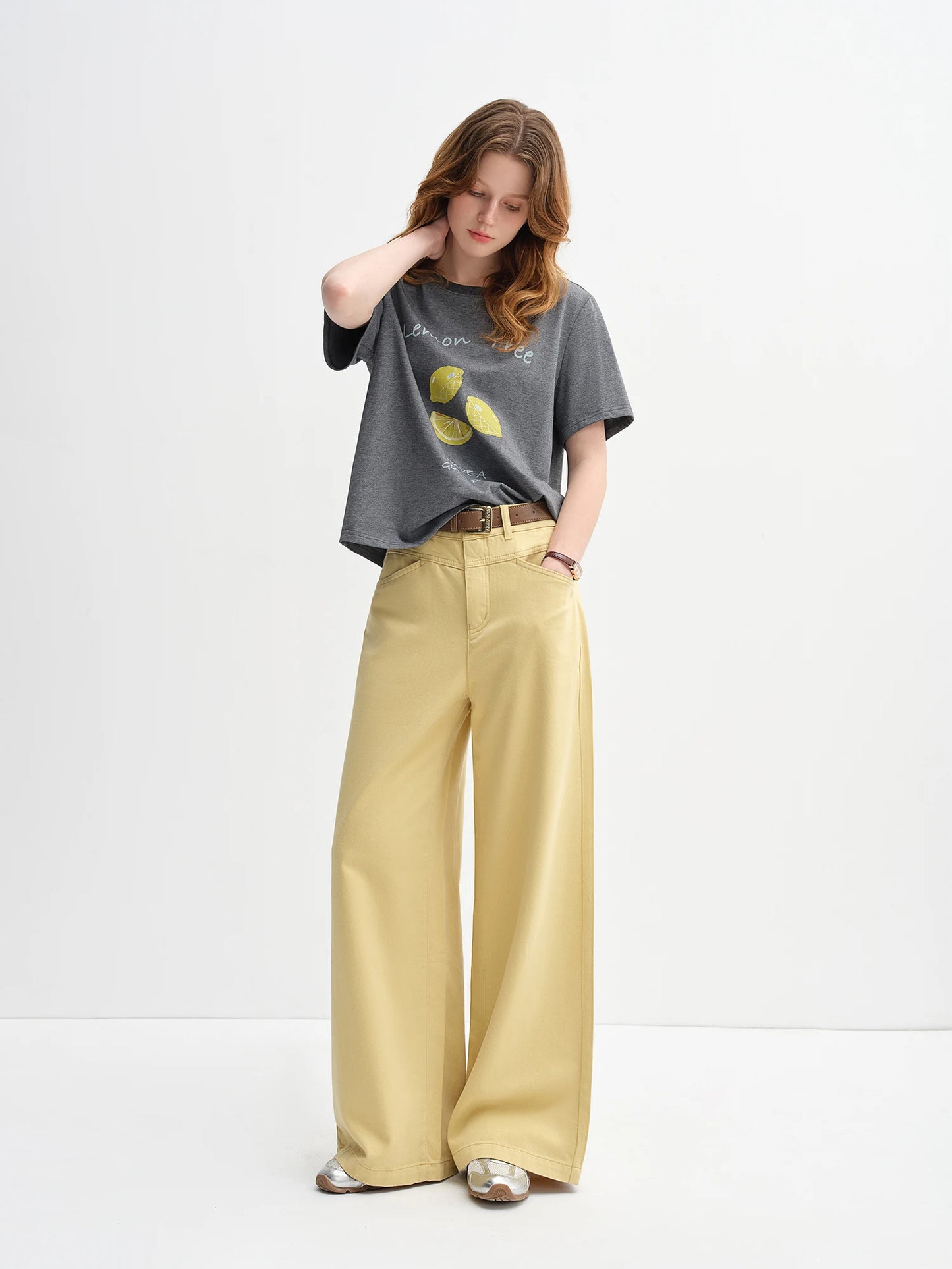 ​ Dushu 2025 jeans retos multicoloridos femininos – calças jeans casuais de pernas largas, conforto, uso diário, recém-chegado ​