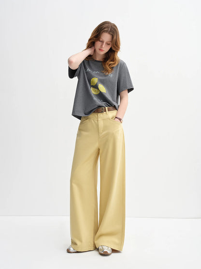 ​ Dushu 2025 jeans retos multicoloridos femininos – calças jeans casuais de pernas largas, conforto, uso diário, recém-chegado ​