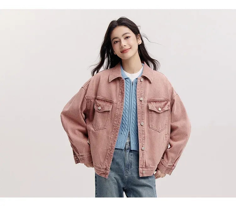 Jaqueta Jeans Feminina Conforto Urbano Helena