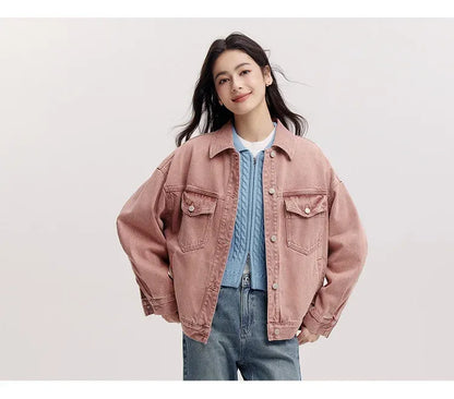 Jaqueta Jeans Feminina Conforto Urbano Helena