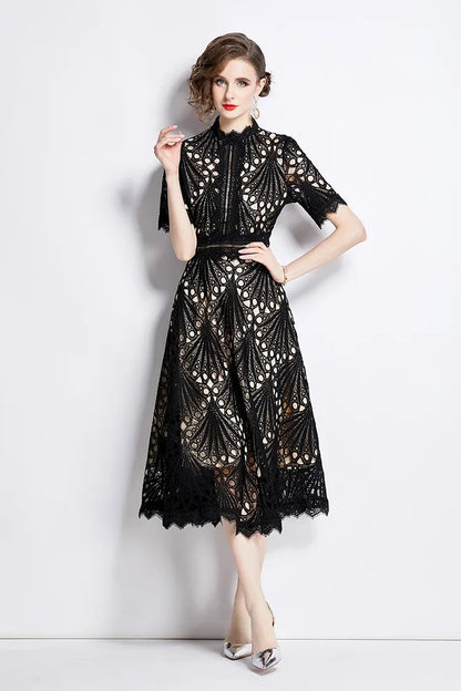 Vestido de Renda Elegante Florence