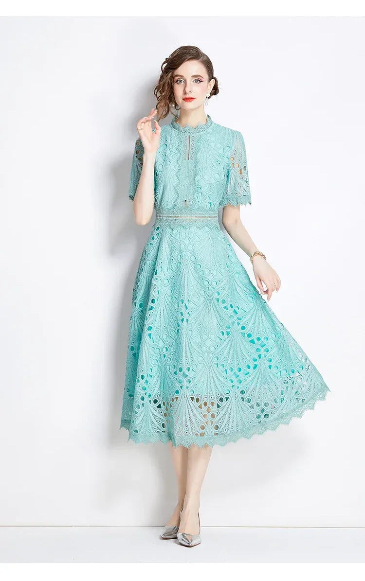 Vestido de Renda Elegante Florence