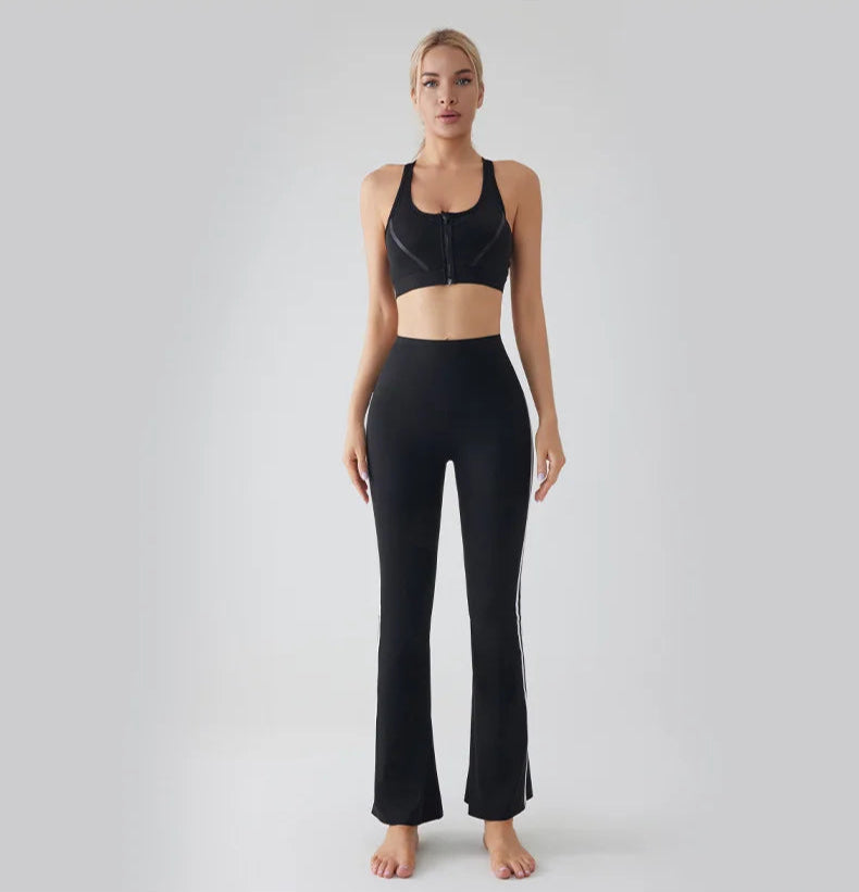 Legging Flare Feminina Cintura Alta Fit - AlmaChic