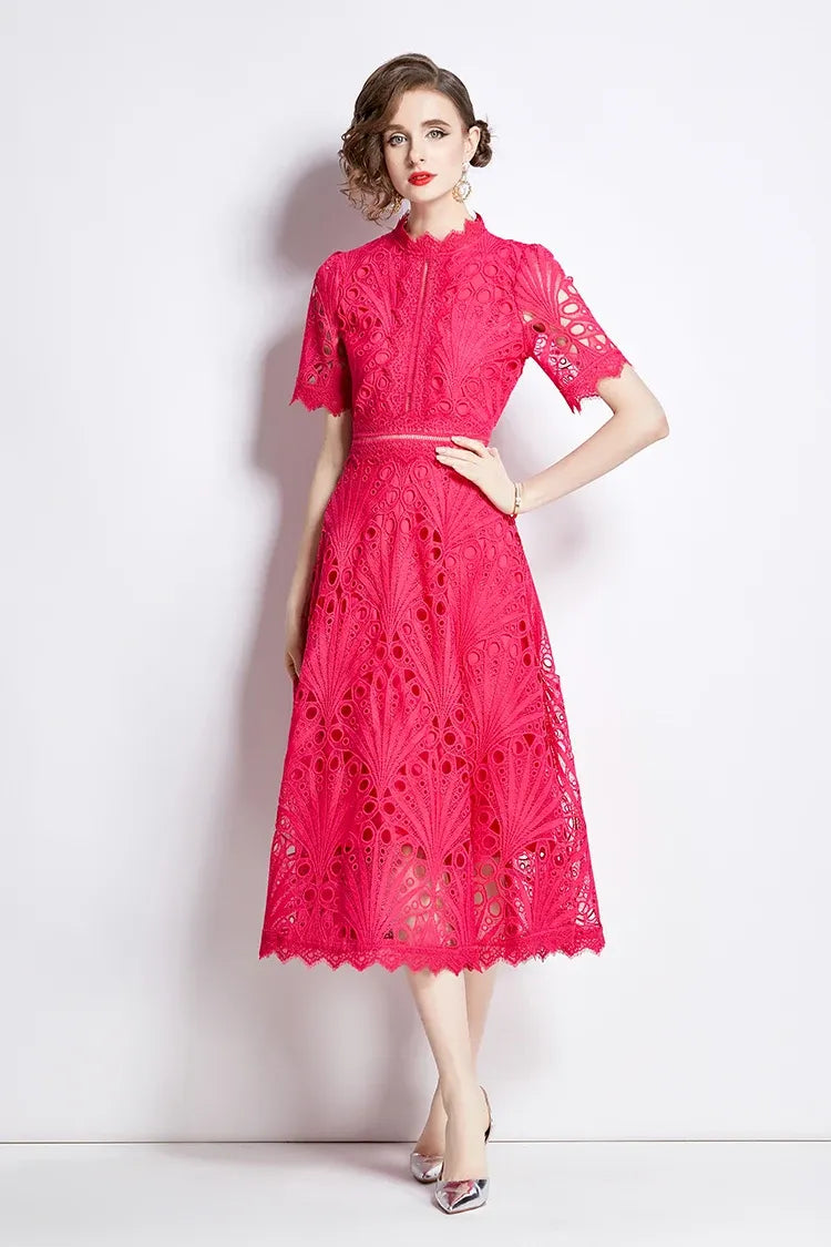 Vestido de Renda Elegante Florence