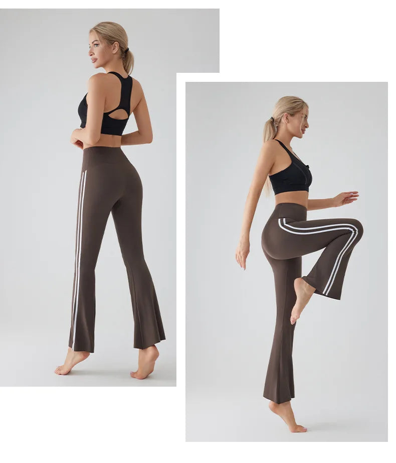 Legging Flare Feminina Cintura Alta Fit - AlmaChic