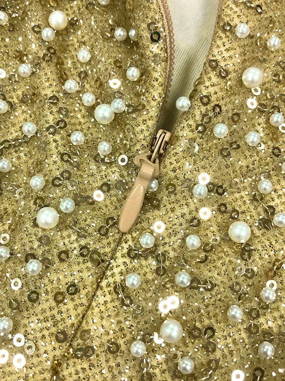 Vestido Longo Luxe Pérola
