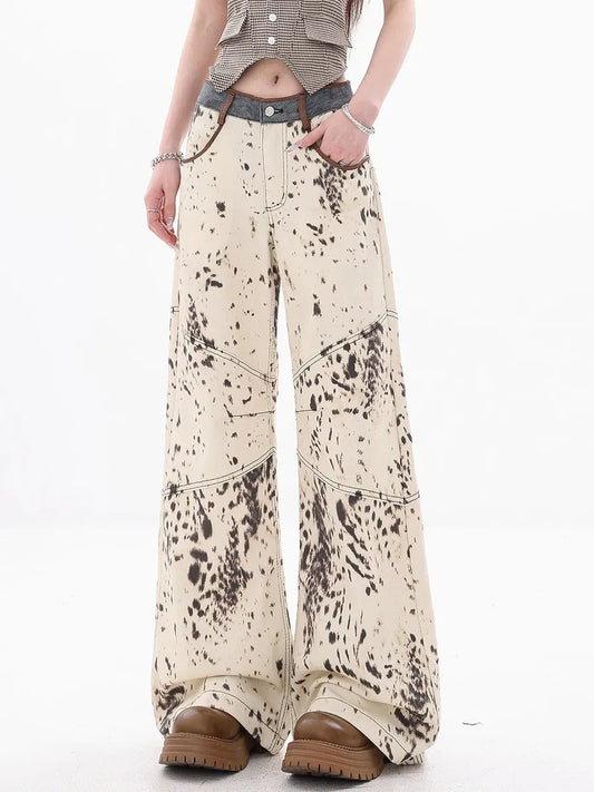 Jeans Calça Feminina Mireille Patchwork