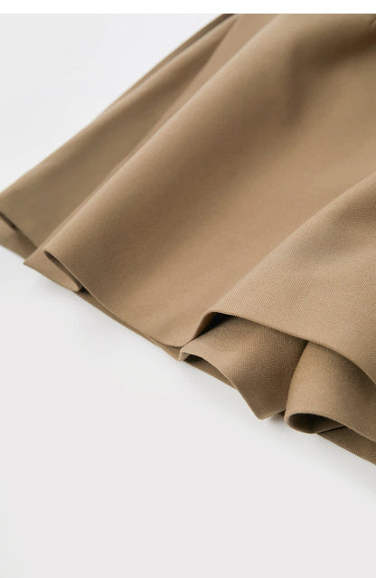 Saia-Shorts A-Line AlmaChic Cintura Alta - AlmaChic