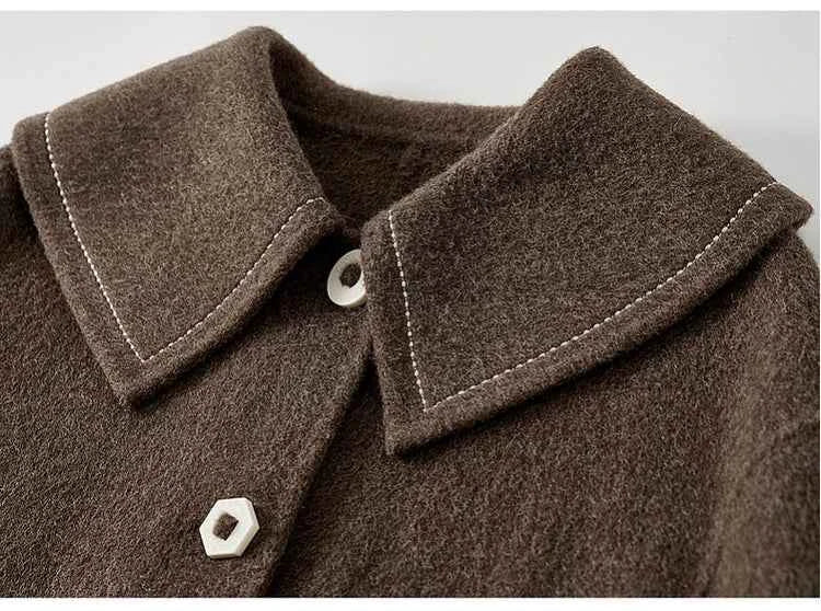 Casaco de Lã Sentubila — Elegância Atemporalaa