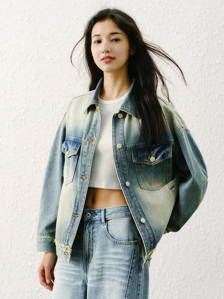 Jaqueta Jeans Feminina Conforto Urbano Helena