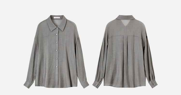 Conjunto Feminino Elegante em Lyocell Camisa e Saia Élodie