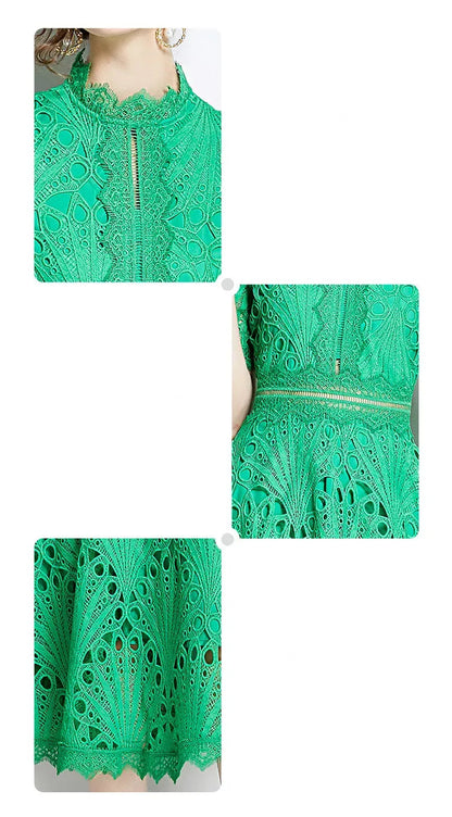 Vestido de Renda Elegante Florence