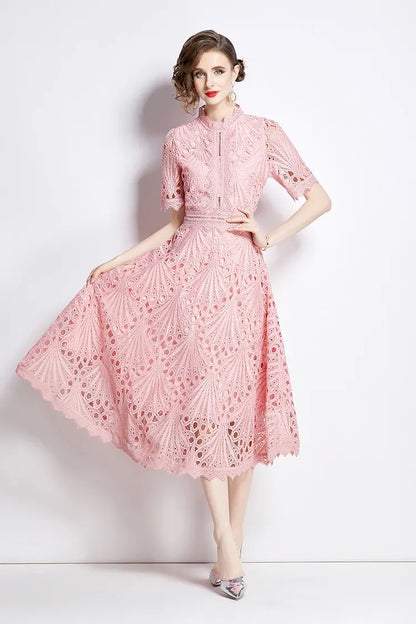 Vestido de Renda Elegante Florence