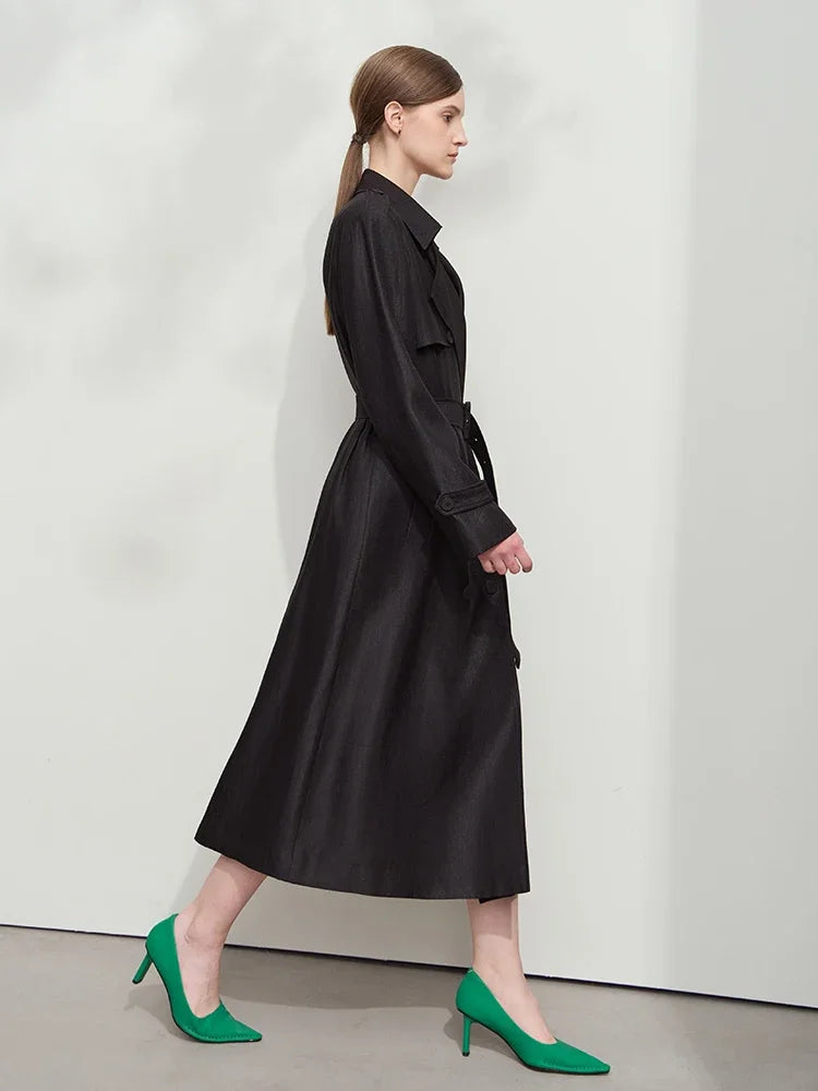 Trench Coat Feminino Madelyn Elegance - AlmaChic