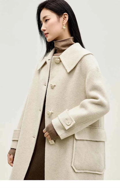 Casaco de Lã Sentubila — Elegância Atemporalaa