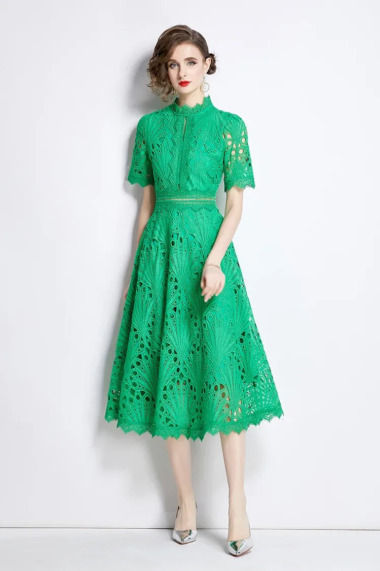 Vestido de Renda Elegante Florence